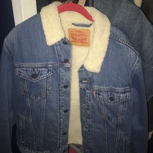 Levi’s Fur Jean Jacket